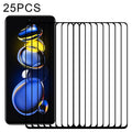 25 PCS Full Glue Cover Screen Protector Tempered Glass Film, For Xiaomi Redmi Note 11T Pro/11T Pro+ (25 PCS)