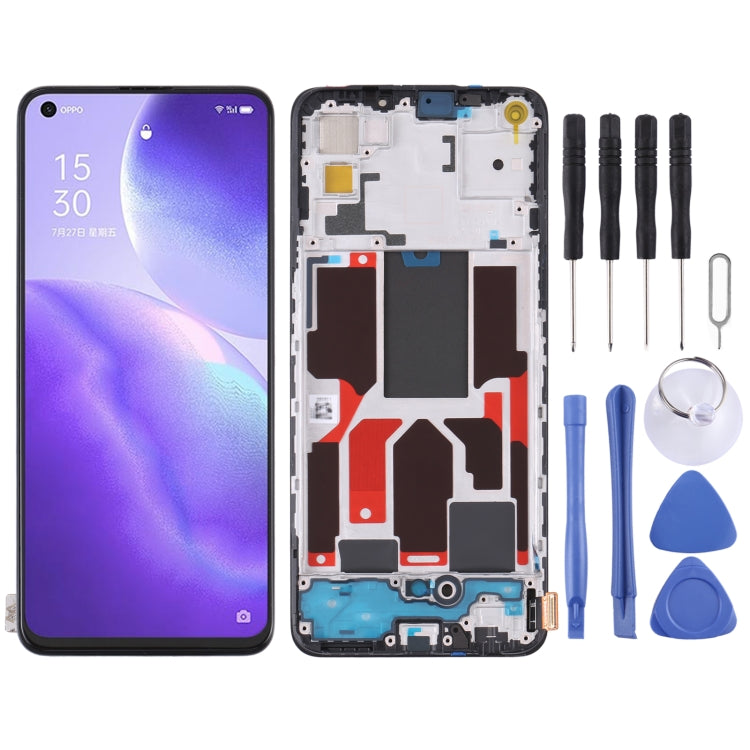 Original LCD Screen and Digitizer Full Assembly with Frame, For OPPO Realme GT Neo2, For vivo Y31S, For OPPO Reno4 Lite/F17 Pro                         ...
