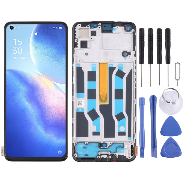 Original LCD Screen and Digitizer Full Assembly with Frame, For OPPO Realme GT Neo2, For vivo Y31S, For OPPO Reno4 Lite/F17 Pro                         ...
