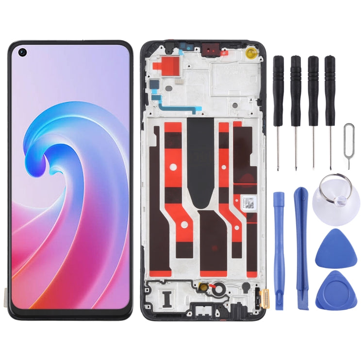 Original LCD Screen and Digitizer Full Assembly with Frame, For OPPO Realme GT Neo2, For vivo Y31S, For OPPO Reno4 Lite/F17 Pro                         ...