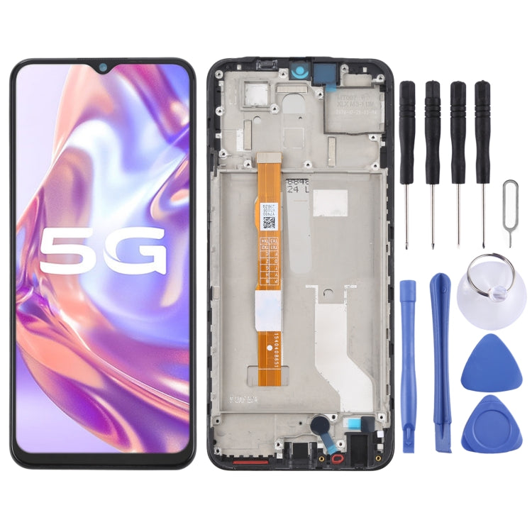 Original LCD Screen and Digitizer Full Assembly with Frame, For OPPO Realme GT Neo2, For vivo Y31S, For OPPO Reno4 Lite/F17 Pro                         ...