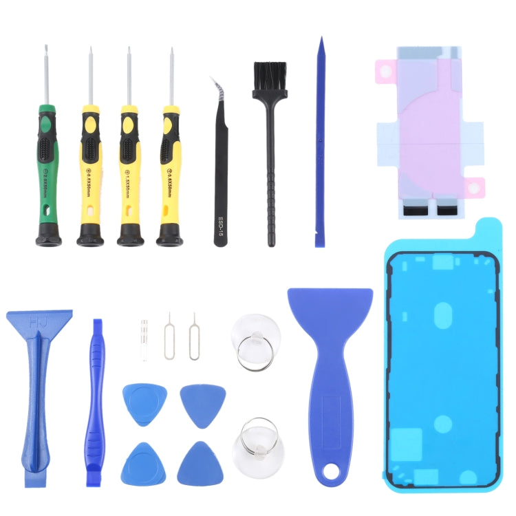JIAFA JF-8182 21 in 1 Battery Adhesive + LCD Frame Waterproof Adhesive + Repair Tool Set, For iPhone 11, For iPhone 11 Pro, For iPhone 11 Pro Max       ...