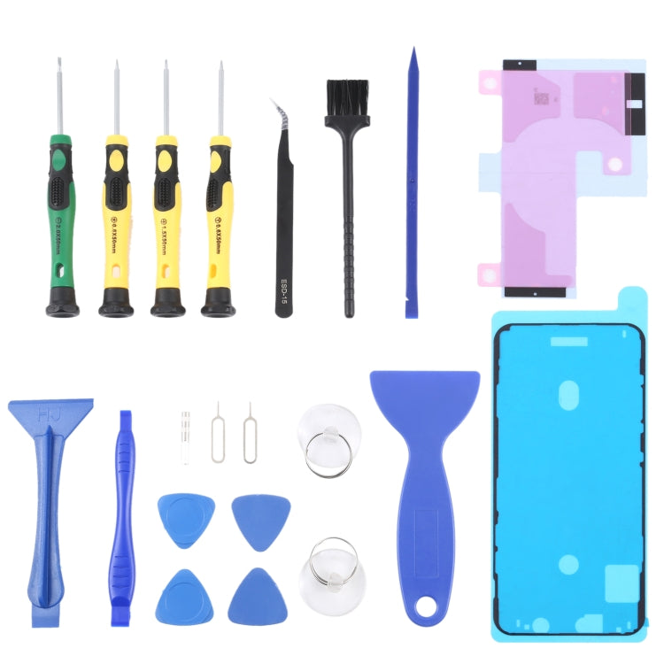 JIAFA JF-8182 21 in 1 Battery Adhesive + LCD Frame Waterproof Adhesive + Repair Tool Set, For iPhone 11, For iPhone 11 Pro, For iPhone 11 Pro Max       ...