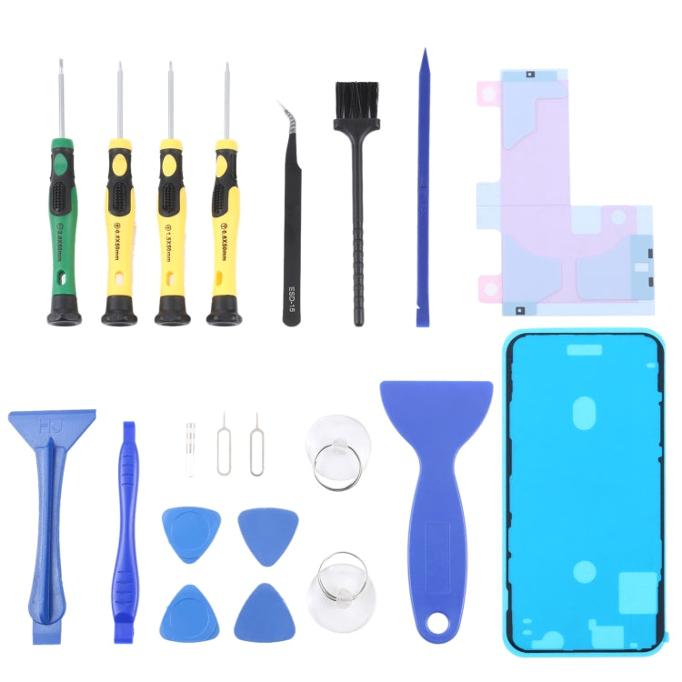 JIAFA JF-8182 21 in 1 Battery Adhesive + LCD Frame Waterproof Adhesive + Repair Tool Set, For iPhone 11, For iPhone 11 Pro, For iPhone 11 Pro Max       ...