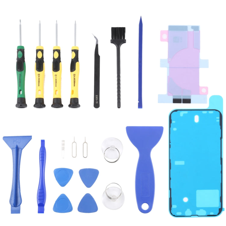 JIAFA JF-8182 21 in 1 Battery Adhesive + LCD Frame Waterproof Adhesive + Repair Tool Set, For iPhone 11, For iPhone 11 Pro, For iPhone 11 Pro Max       ...