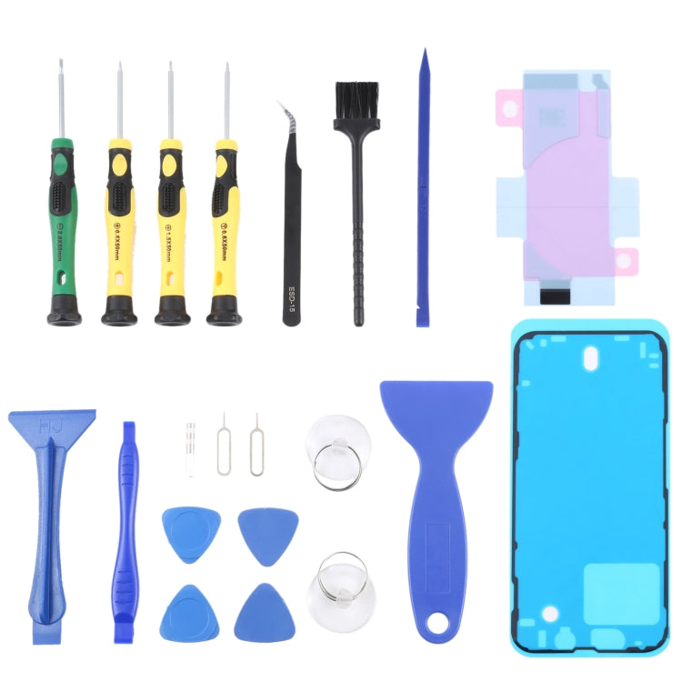 JIAFA JF-8182 21 in 1 Battery Adhesive + LCD Frame Waterproof Adhesive + Repair Tool Set, For iPhone 11, For iPhone 11 Pro, For iPhone 11 Pro Max       ...