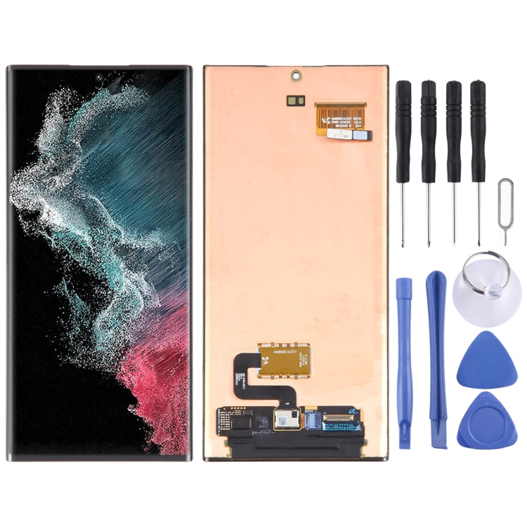 Original LCD Screen and Digitizer Full Assembly, For Samsung Galaxy S21 FE 5G SM-G990B, For Samsung Galaxy S22 Ultra 5G SM-S908B                        ...