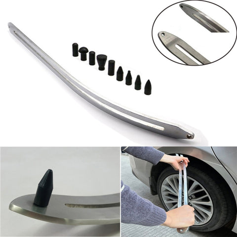 N8 10 en 1 rimozione ammaccature sans vernis pour réparation automatique danni parafango estrattore sollevatore arco instruments piede di porco kit aste gancio, 10 in 1