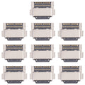 10 PCS Charging Port Connector, For Samsung Galaxy Z Flip, For Samsung Galaxy S21 FE, For Samsung Galaxy S21 Ultra, For Samsung Galaxy S22 5G           ...