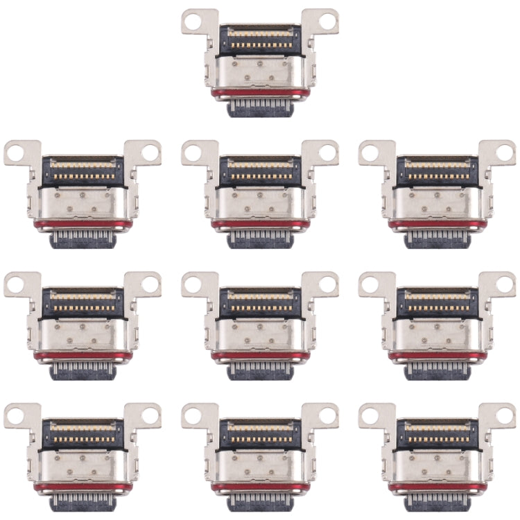 10 PCS Charging Port Connector, For Samsung Galaxy Z Flip, For Samsung Galaxy S21 FE, For Samsung Galaxy S21 Ultra, For Samsung Galaxy S22 5G           ...