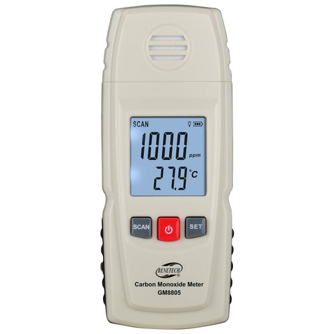 BENETECH GM8805 Misurateur numérique portable monossido di carbonio, batterie non incluse