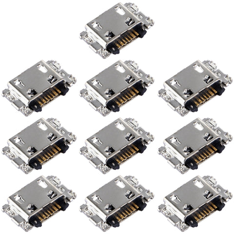 10 connettori per porta di ricarica, For Samsung Galaxy J3 2018, For Samsung Galaxy J7 2018, For Samsung Galaxy J8 2018, For Samsung Galaxy A90 5G, For Samsung Galaxy A21