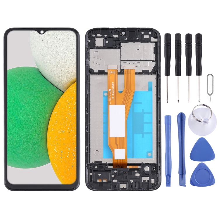 Original LCD Screen and Digitizer Full Assembly with Frame, For Samsung Galaxy A73 5G SM-A736B, For Samsung Galaxy A53 5G SM-A536B                      ...