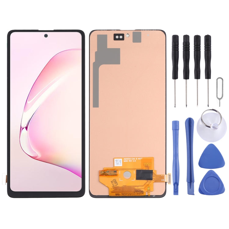 Incell Material LCD Screen and Digitizer Full Assembly (Not Supporting Fingerprint Identification), For Samsung Galaxy S10 Lite(Incell)                 ...