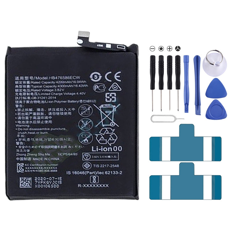 Li-Polymer Battery Replacement, HB3742A0EBC, HB496183ECW, HB396481ECW, HB555591EEW, HB3543B4EBW, HB396693ECW, HB426389EEW, HB476589ECW, HB596074EEW     ...
