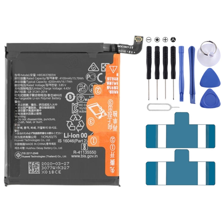 Li-Polymer Battery Replacement, HB3742A0EBC, HB496183ECW, HB396481ECW, HB555591EEW, HB3543B4EBW, HB396693ECW, HB426389EEW, HB476589ECW, HB596074EEW     ...