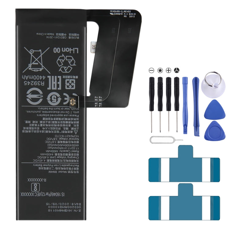BN53 4820 mAh Li-Polymer Battery Replacement For Xiaomi Redmi Note 9 Pro 5G, BM37, BN51, BM52, BM4M, BM4Q, BN56, BM55, BN53, BN62, BM54, BM4X, BM4Y, BM5...