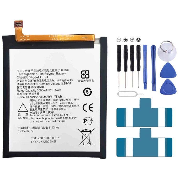 Li-Polymer Battery Replacement For, HE330, HE346, HE345, HE351, HE341, HE342, HE354, HE363, LC-620, HE377, WT242, WT330, WT340, WT240, LC-440, HQ430, HQ...