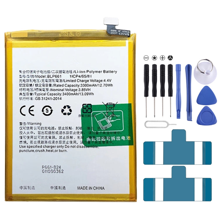 BLP855 4500 mAh Li-Polymer Battery Replacement For OPPO Reno6 Pro 5G / K9 Pro, BLP595, BLP603, BLP599, BLP611, BLP609, BLP621, BLP623, BLP635, BLP643   ...
