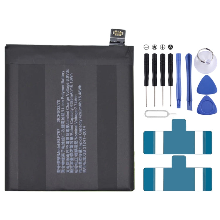 BLP855 4500 mAh Li-Polymer Battery Replacement For OPPO Reno6 Pro 5G / K9 Pro, BLP717, BLP711, BLP737, BLP735, BLP727, BLP755, BLP769, BLP767, BLP783   ...