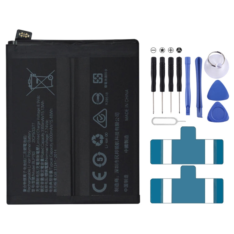 BLP855 4500 mAh Li-Polymer Battery Replacement For OPPO Reno6 Pro 5G / K9 Pro, BLP717, BLP711, BLP737, BLP735, BLP727, BLP755, BLP769, BLP767, BLP783   ...