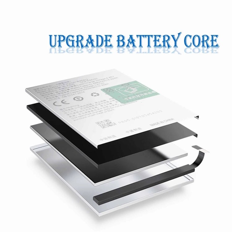 BLP855 4500 mAh Li-Polymer Battery Replacement For OPPO Reno6 Pro 5G / K9 Pro, BLP805, BLP851, BLP831, BLP851 For OPPO F19 / F19s, BLP757, BLP751, BLP73...