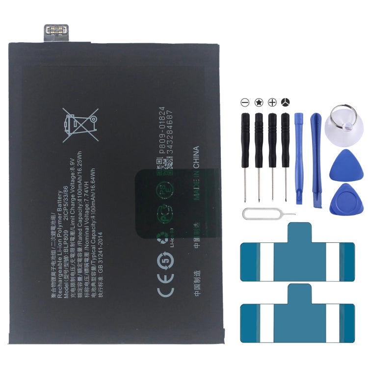 BLP855 4500 mAh Li-Polymer Battery Replacement For OPPO Reno6 Pro 5G / K9 Pro, BLP805, BLP851, BLP831, BLP851 For OPPO F19 / F19s, BLP757, BLP751, BLP73...