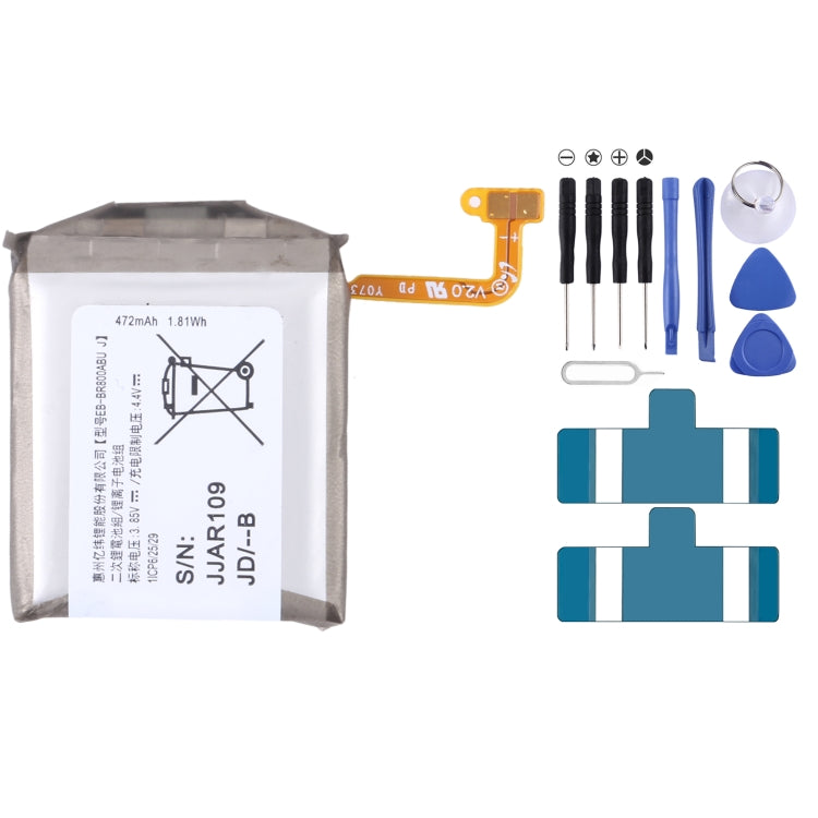 220mAh PL402022H Li-Polymer Battery Replacement For Huami Amazfit GTS 2/GTS 2 Mini A2010, 380mAh EB-BR760ABE, 236mAh EB-BR500ABU, 340mAh  EB-BR820ABY   ...