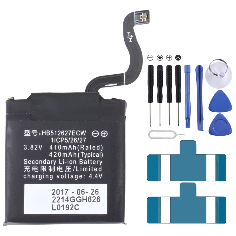220mAh PL402022H Li-Polymer Battery Replacement For Huami Amazfit GTS 2/GTS 2 Mini A2010, 380mAh EB-BR760ABE, 236mAh EB-BR500ABU, 340mAh  EB-BR820ABY   ...