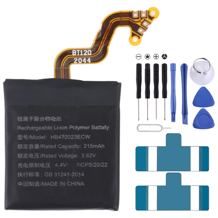 220mAh PL402022H Li-Polymer Battery Replacement For Huami Amazfit GTS 2/GTS 2 Mini A2010, 380mAh EB-BR760ABE, 236mAh EB-BR500ABU, 340mAh  EB-BR820ABY   ...
