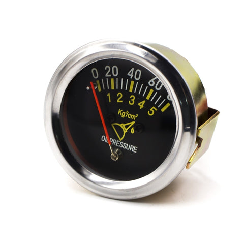 Manometro meccanico dell'olio meccanico universale da 52 mm 12V modificato per auto, Manometro meccanico dell'olio