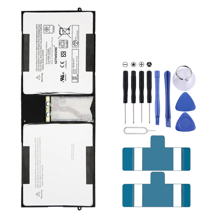 For Microsoft Surface Book 2 15 inch 1793 1813 3070mAh Li-Polymer Battery, 42.2WH 5547mAh, 7.5V 2387mAh, DYNH01, 42WH 5676mAh, DYNR01 5087mAh           ...