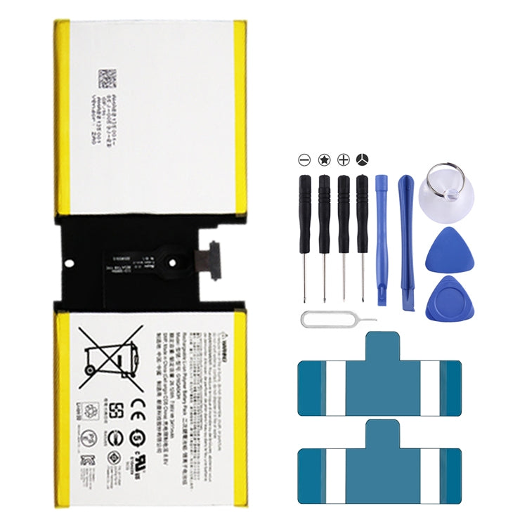 For Microsoft Surface Book 2 15 inch 1793 1813 3070mAh Li-Polymer Battery, 42.2WH 5547mAh, 7.5V 2387mAh, DYNH01, 42WH 5676mAh, DYNR01 5087mAh           ...
