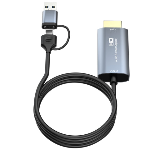 Schéma d'acquisition vidéo HD Z36 par HDMI/M et USB type C/M, longueur : 2 m, Z36