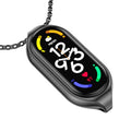 For Xiaomi Mi Band 7 / 7 NFC MIJOBS Metal Pendant Stainless Steel Watch Necklace, For Xiaomi Mi Band 7 / 7 NFC