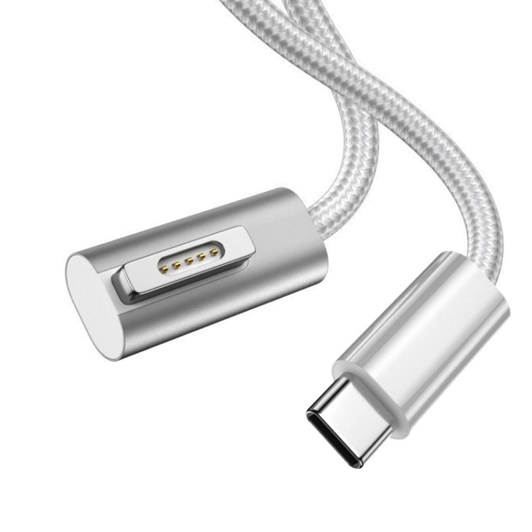 cavo-di-ricarica-da-magsafe-1-a-forma-di-l-a-usb-c-type-c-pd-da-100-w-a-5-pin-lunghezza-cavo-18-m-magsafe-1-l-shaped - immagine 2