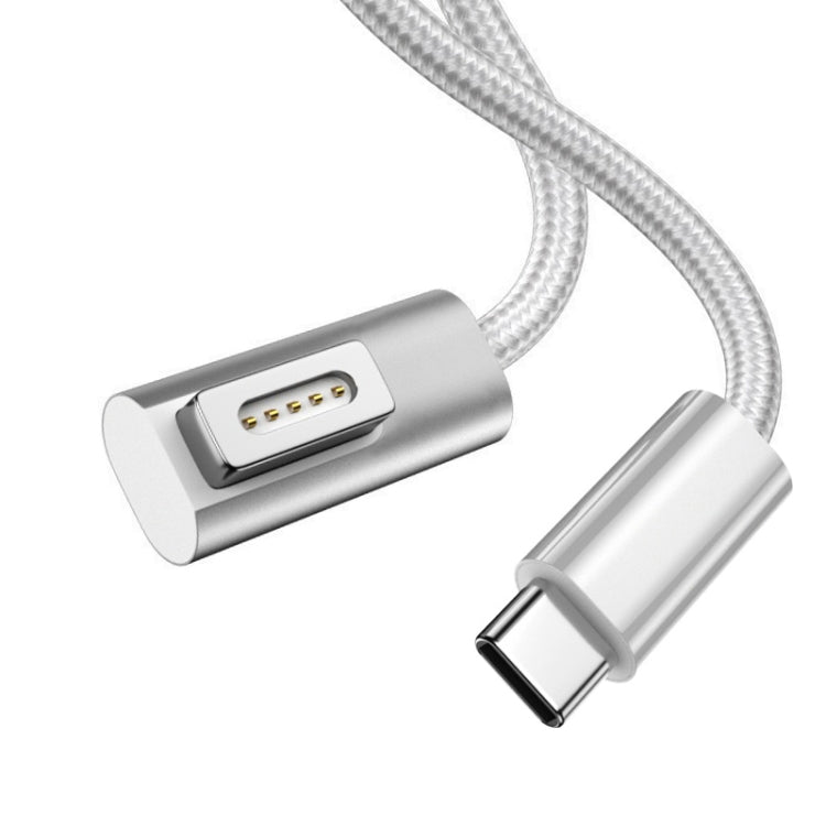 cavo-di-ricarica-da-magsafe-2-a-forma-di-t-a-usb-c-type-c-pd-da-100-w-a-5-pin-lunghezza-cavo-18-m-magsafe-2-t-shaped - immagine 2