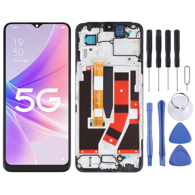LCD Screen and Digitizer Full Assembly with Frame, For Realme C35 RMX3511, For Realme C31 RMX3501, For TCL 30E / 30 SE, For TCL 30 T676H / 30 5G T776H  ...