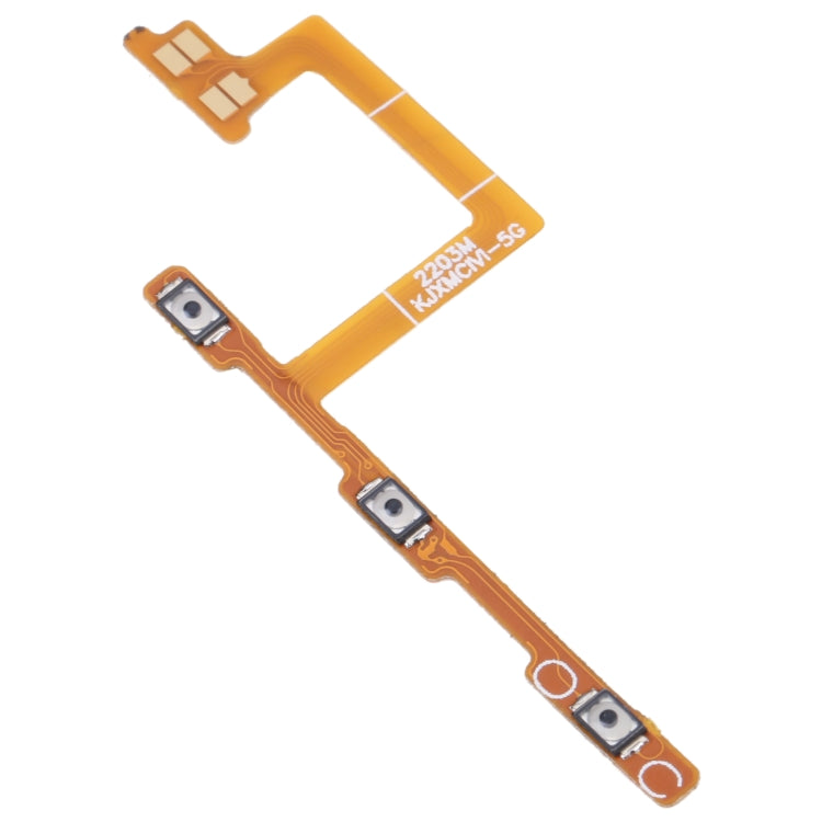 Power Button & Volume Button Flex Cable, For Xiaomi Civi 2109119BC, For Xiaomi Redmi Note 11S/Redmi Note 11 4G AMOLED LCD/Poco M4 Pro                   ...