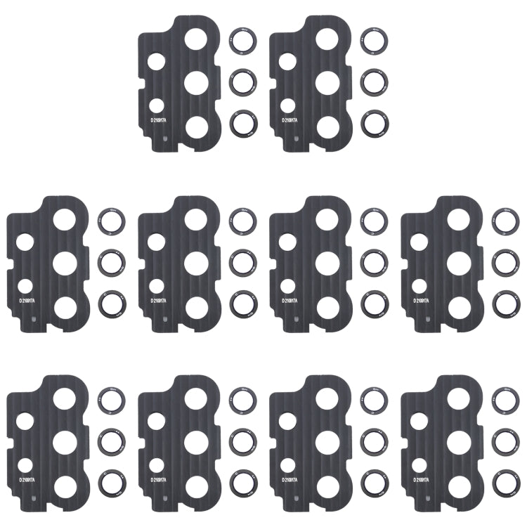 10-Pack Camera Lens Covers for Samsung Galaxy A Series