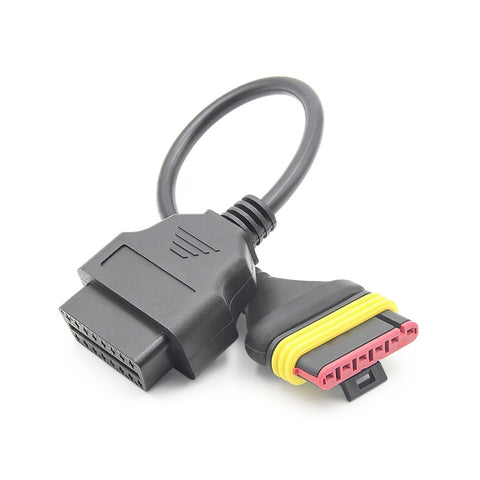 Cavo adattatore OBD da 6 pin a 16 pin per moto per Benelli, For Benelli