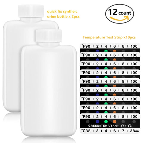 H01233 Set flacons portables pour le rinçage de l'urine aquatique 12 pièces