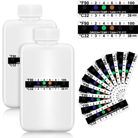 H01233 Set flacons portables pour le rinçage de l'urine aquatique 12 pièces