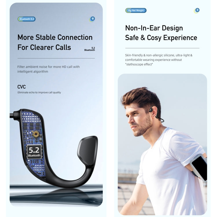 cuffie-wireless-sportive-awei-a889-pro-a-conduzione-aerea - immagine 5