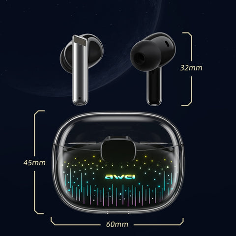 Auricolari Bluetooth per giochi wireless awei T52 Pro, T52 Pro(Starry Pattern), T52 Pro(Glass Pattern)