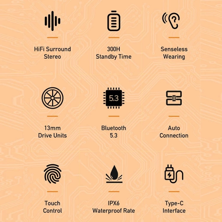 auricolari-bluetooth-da-gioco-wireless-awei-t58-t58 - immagine 5