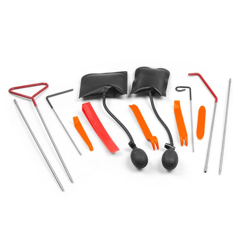 Kit d'instruments d'urgence pour bloc de clés pour ouverture de porte automatique 13 en 1, outil d'ouverture de porte
