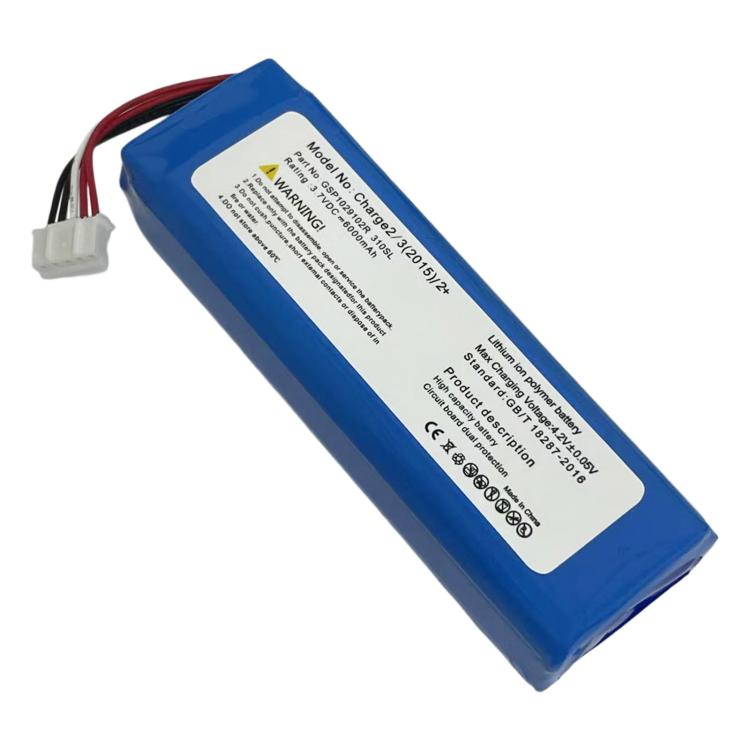 For JBL Charger 2+/Charge 2 Plus/Charge 3 2015 GSP1029102R 310SL P763098 6000mAh Battery Replacement, For JBL Charger 2+/Charge 2 Plus/Charge 3 2015    ...
