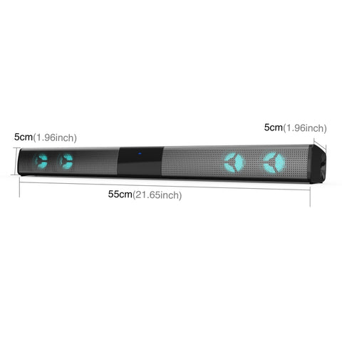 Altoparlante Bluetooth RGB BS-28E con Luce Atmosferica Colorata