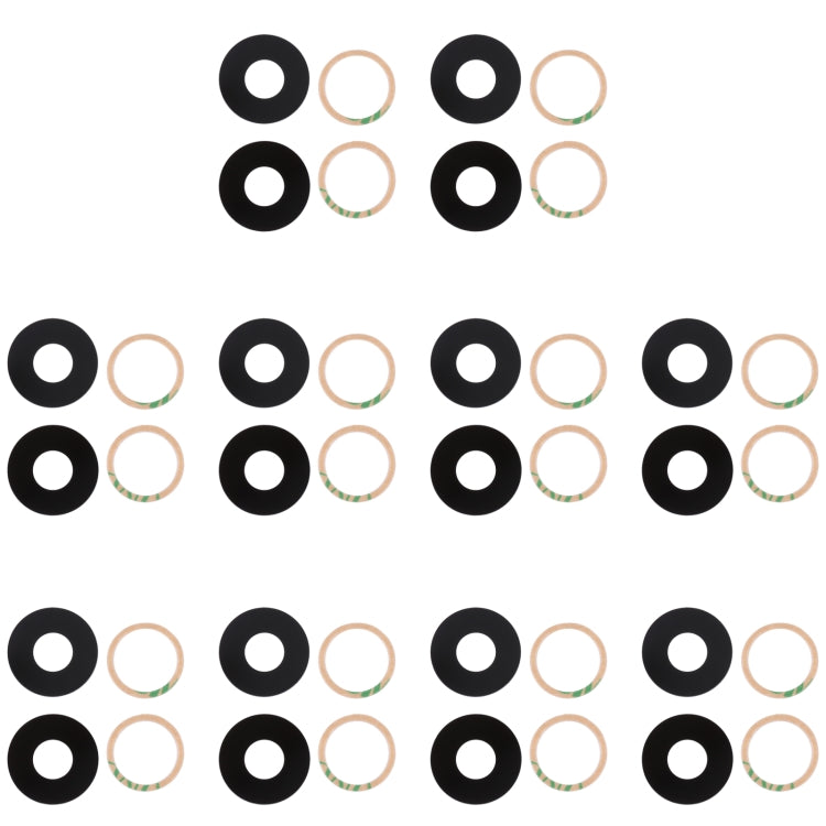 10 PCS Back Camera Lens, For Xiaomi Redmi Note 11SE, For Xiaomi Poco F4 GT, For Xiaomi Redmi K40S/Poco F4                                               ...